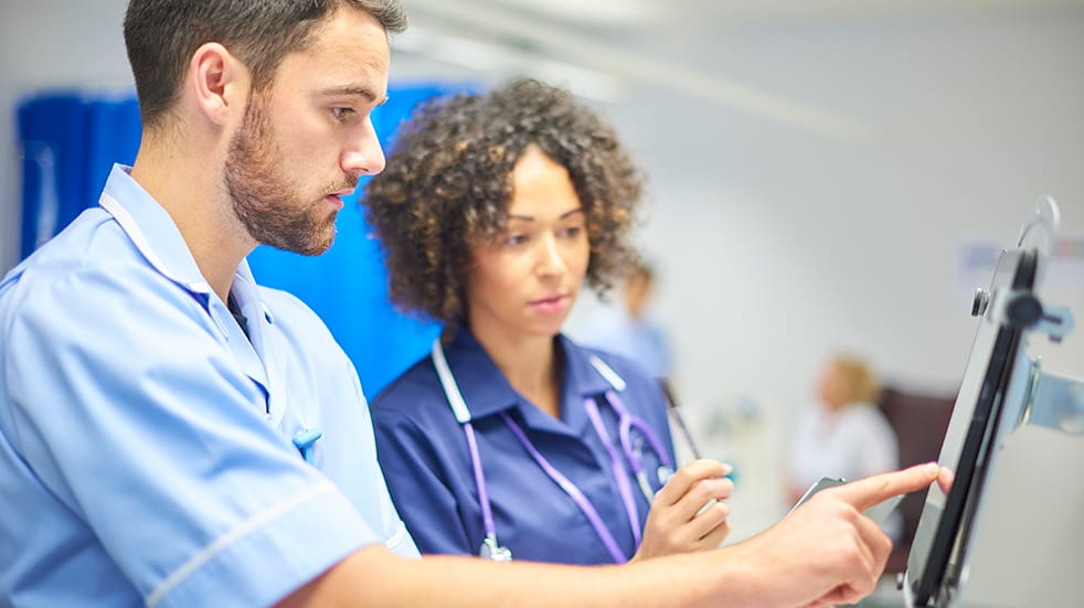 Public Service Day: NHS staff in hospital